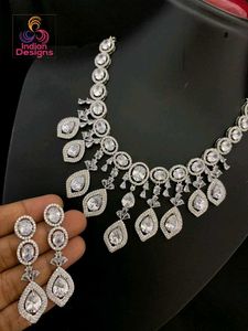 Amaira American Diamond Necklace Set