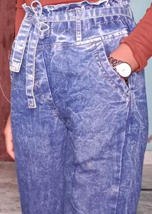 Blue Knot Denim Jeans 👖