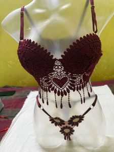 Lace Bralette &amp; Panty Set