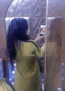 Mehendi Colour Kurta