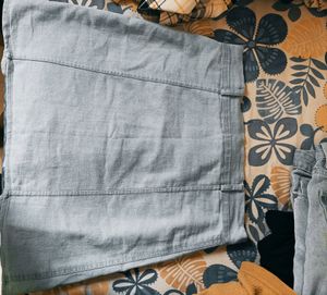 Blue Denim Skirt