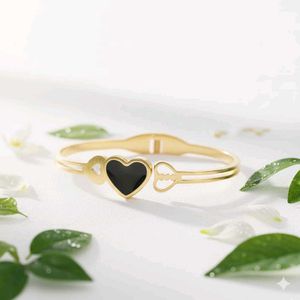 Heart Bangle Bracelet