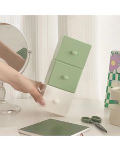 Stackable Cute Mini Drawers - Set Of 2