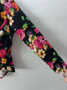 Stunning Floral Print Jacket