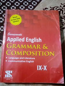 Saraswati Applied English Grammar IX-X