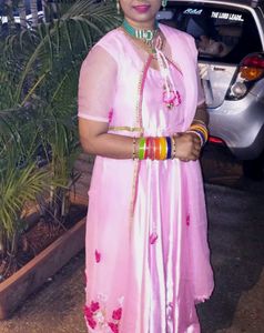 PARTY WEAR GAWN WITH  SEPARATE NET JACKET
