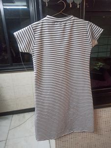 Sassy Stripped Bodycon Dress