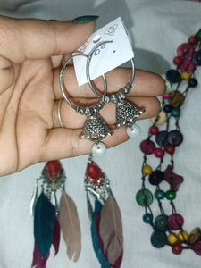 Stylish Neck Piece And Earings