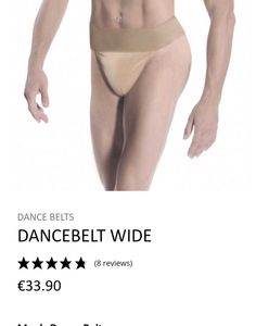 Men's Dance Belt Wide