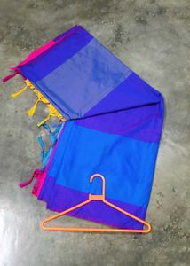 Bright Checkered Saree