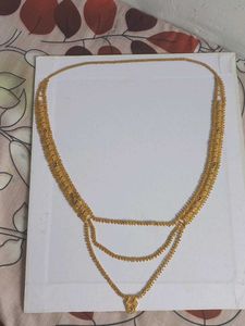 Gold Tone Layered Necklace