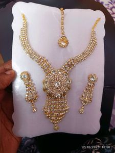 new diamond full stone Jewelry Set