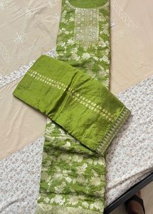 Olive Green Rani Sahiba Salwar Suit