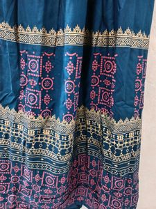 Elegant Blue Embroidered Kurta