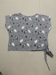 🆕 Soft Printed Crop Top