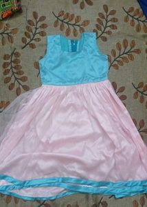 Girls&#39; Pink &amp; Blue Dress