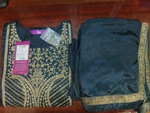 Completely New Libas Kuta Sarara Set With Dupatta