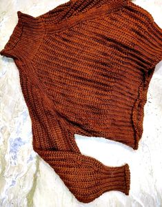 H&amp;M Brown Knitted Jumper