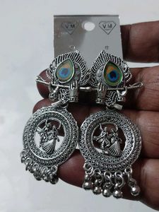Elegant Beautiful Oxidized Earing