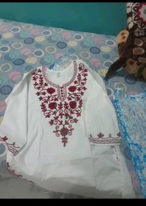 kashmiri kadhai kurti