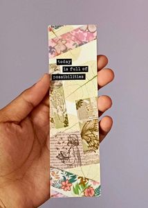 Handmade Bookmark 4 x 14 cm
