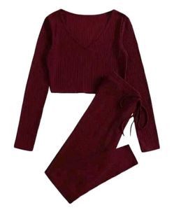 Burgundy Lounge Set