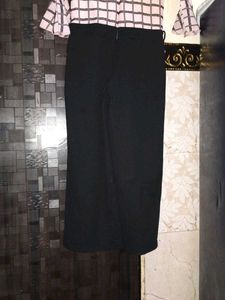 Chic Black &amp; Patterned Midi Dress