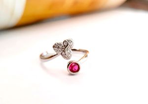 925 Silver Adjustable Ring