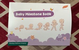 Cute BABY MILESTONES BOOK