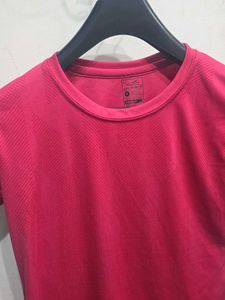 Pink Athletic T-Shirt