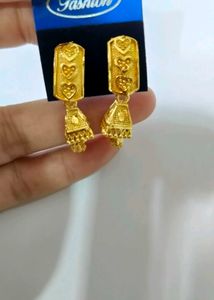 Gold Dangle Earrings