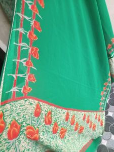 Green Multicolor Suit