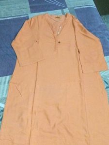 Orange Kurta