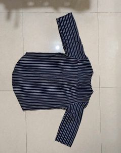 Striped Long Sleeve Top