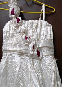 Elegant beautiful White Dress