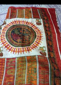 🌟 Gujrati Print Saree For Women🌟