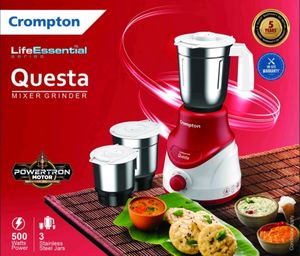 CROMPTON QUESTA MIXER GRINDER 500W