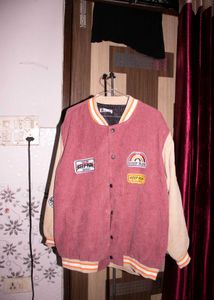 Vintage Corduroy Varsity Jacket