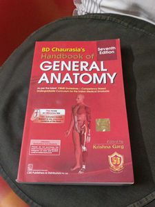 BD Chaurasia's General Anatomy