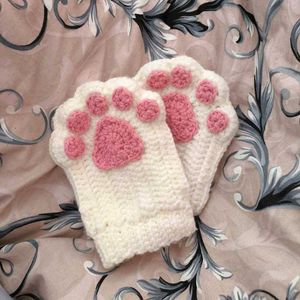 Cute Cat Paw Gloves