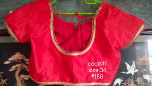 Red &amp; White Handloom (Cotton) Saree❤️