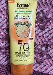 WOW Skin Science Sunscreen SPF 70
