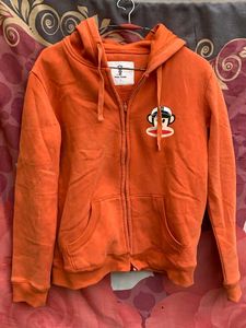 Paul frank Orange Zip-Up Hoodie