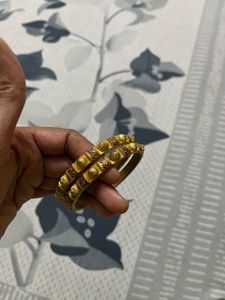 beautiful Golden Bangle Set