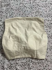 Linen Crop Top