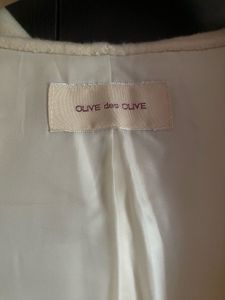 Cream Hooded Longline Coat