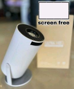 Portable Projector with Free Screen