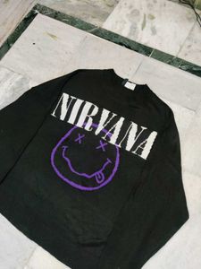 H&M Y2K Nirvana Graphic Sweatshirt