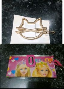 Purse, Bangal And Hair Pin (Combo)
