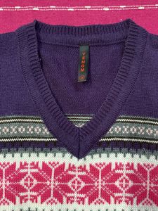 Purple Cute Sweater